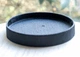 Декоративна пластикова тарілка з текстурованною текстурою з каменю Obsidian Trinket Tray (00011) Чорна - изображение 3