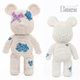 3D конструктор "White Bear" зборный блочный 3д медведь Magic Blocks для взрослых и детей колекционная фигурка bearbrick - изображение 2