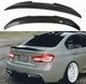 Спойлер багажника на BMW 3 PSM стиль на F30 2011-2019 чорний глянець - зображення 1
