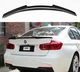 Premium Спойлер багажника на BMW 3 М4 стиль на F30 2011-2019 чорний глянець - зображення 4