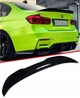 Спойлер багажника на BMW 3 PSM стиль на F30 2011-2019 чорний глянець - зображення 5