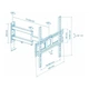 Кронштейн Walfix R-401W (VESA400х400) ( Білий ) 22657 - изображение 2