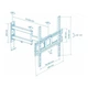 Кронштейн Walfix R-401W (VESA400х400) ( Білий ) 22657 - изображение 4
