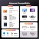 Кабель UGREEN CM556 двонаправлений USB-C для DisplayPort 1.4 (DP для Type-C) 8K/60Hz для iPhone 17 / 16 / 15 Macbook Pro Thunderbolt 3/4 USB для DP Cable 2m Grey (35880) - зображення 13