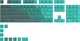 Кейкапи Glorious Gaming Keycaps US ANSI 114 Rain Forest (GLO-KC-GPBT-RF) - зображення 1