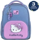 Рюкзак ортопедичний Kite Education Hello Kitty каркасний 38x30x14 см 12 л Блакитний (HK26-556M) - зображення 3