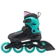 Дитячі розсувні ролики Rollerblade Fury sea-green для дівчаток розмір 33-38 (6598-11879) - зображення 4