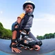 Раздвижные детские ролики Rollerblade Microblade SL размер 33-36,5 черно-оранжевые (6598-11971) - изображение 3