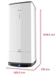 Бойлер Ariston QUADRIS 120 WIFI FR EU - изображение 8