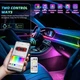 Автомобільне підсвічування для салону (18 в1) Rgb - зображення 7
