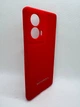 Чехол Silicone Full Cover для Motorola Edge 50 Fusion Красный - изображение 3