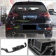 Дифузор заднього бампера (для Base/R/GTI HB 2017-2020, Карбон) для Volkswagen Golf 7/E-Golf рр - зображення 2