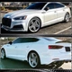 Боковые Пороги 2016-2020 V2 (для Sportback, Карбон) для Ауди A5 - изображение 6