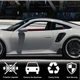Накладки на задні крила (для Carrera/Targa, Карбон) для Porsche 911 2018- рр - зображення 2