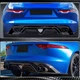 Диффузор заднего бампера (2013-2019, Карбон) для Jaguar F-Type - изображение 4