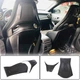 Накладки на сидіння (Сухий карбон) для Mercedes C-сlass W205 2014-2021 рр - зображення 2