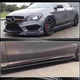 Бокові пороги V1 (для HB, Карбон) для Mercedes CLA C117 2013-2019 рр - зображення 5