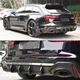 Задній дифузор бампера (для RS6, Карбон) для Ауді A6 C8 2018-2025 рр - зображення 2
