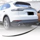 Нижний спойлер (Карбон) для Porsche Cayenne 2018- гг - изображение 1