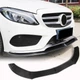 Передний спойлер Lip V6 для C43 AMG 2015-2019 Карбон для Mercedes C-сlass W205 - изображение 2