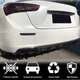 Дифузор заднього бампера (для Base/S/S Q4 2013-2017, Карбон) для Maserati Ghibli рр - зображення 2
