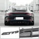 Дифуузор заднього бампера (для Carrera 4 GTS 2017-2018, Карбон) для Porsche 911 (991) рр - зображення 1