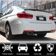Спойлер M4-Style (для F30/F80, Кованный карбон) для BMW 3 серия F30/F31 2012-2019 гг - изображение 3