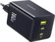 Сетевое зарядное устройство 100 Вт Baseus EnerFill FE11 GaN три порта 2 x USB-C + 1 x USB-A быстрая зарядка PD 3.0+QC 4.0 (P10182102123-00) Black - изображение 1