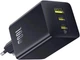 Сетевое зарядное устройство 100 Вт Baseus EnerFill FE11 GaN три порта 2 x USB-C + 1 x USB-A быстрая зарядка PD 3.0+QC 4.0 (P10182102123-00) Black - изображение 2