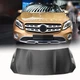 Капот V2 (Карбон) для Mercedes GLA X156 2014-2019 гг - изображение 2