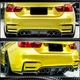 Дифузор заднього бампера V4 (для F82/F83, Карбон) для BMW 4 серія F32/F33/F36 2012-2020 рр - зображення 6