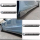 Накладки на пороги V3 (2017-2023, Карбон) для Tesla Model 3 2017- гг - изображение 3