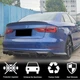 Дифузор заднього бампера V1 (для S-Line Sedan 2012-2016, Карбон) для Ауді A3 рр - зображення 2