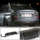 Задний диффузор бампера V1 для F10 M-Sport, Карбон для BMW 5 серия F10/F11 2010–2016 гг - изображение 2