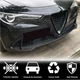 Передний сплиттер (для Base, 2017-2023, Карбон) для Alfa Romeo Stelvio 2016- гг - изображение 3