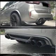Задний диффузор V3 (для F85, Карбон) для BMW X5 F15 2013-2018 гг - изображение 3