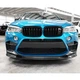 Накладка на передний бампер Lip V2 для F85, Карбон для BMW X5 F15 2013-2018 гг - изображение 6