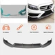 Передний спойлер Lip V2 для C43 AMG 2015-2019 Карбон для Mercedes C-сlass W205 - изображение 2