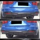 Диффузор заднего бампера V2 для M-Sport, Карбон для BMW 3 серия F34 2013–2020 гг - изображение 5