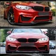 Передний лип-спойлер V9 для F80 Карбон для BMW 3 серия F30/F31 2012-2019 гг - изображение 3