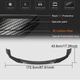 Передний спойлер Lip V3 для F87 M2 Competition, Карбон для BMW 2 серия F22/F23 2014-2021 гг - изображение 7