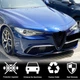 Накладки на Противотуманные Фары (для Sport, Карбон) для Alfa Romeo Giulia 2016-2022 гг - изображение 4