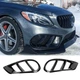 Карбоновые накладки на противотуманные фары для C43 AMG 2015-2019 для Mercedes C-сlass W205 - изображение 6