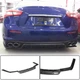 Диффузор заднего бампера (для Base 2018-2020, Карбон) для Maserati Ghibli - изображение 1