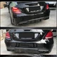 Дифузор заднього бампера V3 (для SD C43/C63 AMG 2015-2019, Карбон) для Mercedes C-сlass W205 рр - зображення 3