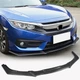 Передний Бампер Лип Спойлер (Карбон) для Honda Civic Sedan X 2016-2021 гг - изображение 1