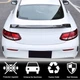 Спойлер V1 Купе 2015-2019 Карбон для Mercedes C-сlass W205 - изображение 3