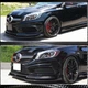 Передний спойлер Lip V2 (для AMG-Line / A45 AMG HB 2013-2015, Карбон) для Mercedes A-сlass W176 - изображение 3
