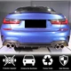 Спойлер M4-Style V1 (для G20/G80, Карбон) для BMW 3 серия G20/G21 2018- гг - изображение 2