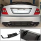 Диффузор заднего бампера V1 для AMG SD/Coupe 2012-2014 Карбон для Mercedes C-class W204 - изображение 1